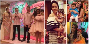 FOTO: Lucunya Para Anak Seleb Yang Hadir di Ultah Mewah Baby Arsy