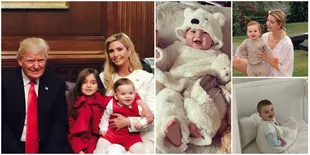 FOTO: Lucunya Theodore Anak Ketiga Ivanka Trump, Murah Senyum