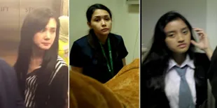 Foto Maia Estianty - Arin Temani Dul di Rumah Sakit