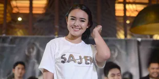 FOTO: Main Film Horror Amanda Manopo Takut Liat Muka Sendiri