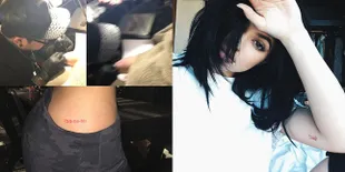 FOTO: Makin Dewasa, Kylie Jenner Pamer Detail Tato Merah Cantik