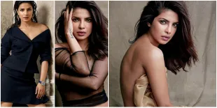FOTO: Makin Seksi, Priyanka Chopra Pamer Punggung - Dada Terbuka