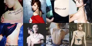 FOTO: Makna Mendalam Dari Tato Yang Ada di Tubuh Seleb Korea