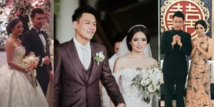 FOTO: Manis, Ini 3 Busana Pernikahan Stella Cornelia & Fendy Chou