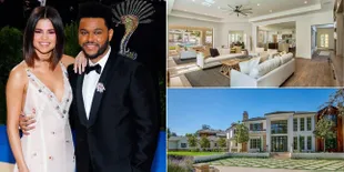 FOTO: Mansion Mewah The Weeknd & Selena Gomez, Bikin Iri Maksimal