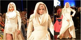 FOTO: Marshanda Kembali Berhijab di IFW 2016, Cantik & Anggun!