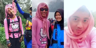 FOTO: Mas Cantik, Inilah Sosok Asli Pendaki Pink Asal Trenggalek