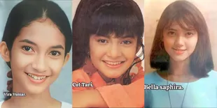 Foto Masa Remaja  Artis Terkenal Indonesia, Bella Saphira Cantiknya Gak Ada Obat - Wulan Guritno Innocent Banget