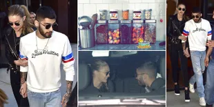 FOTO: Masih Pacaran, Gigi Hadid & Zayn Malik Pamer Kemesraan
