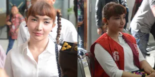 FOTO Mata Bengkak, Roro Fitria Menangis Saat Hadir Sidang Narkoba