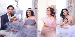 FOTO Maternity Shoot Tiffany Orie, Perut Buncit Makin Cantik