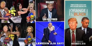 FOTO: Meme Kocak Kemenangan Donald Trump, Bikin Ngakak Seharian!