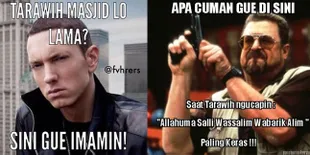 FOTO: Meme Tarawih Ini Bakal Bikin Kamu Ngakak Guling-Guling!