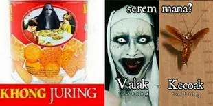 FOTO: Meme Valak, Hantu 'THE CONJURING 2' Ini Bikin Ngakak Banget