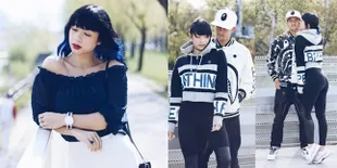 FOTO: Mendadak Biru, Rambut Baru Jennifer Bachdim Makin Hits