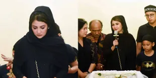 FOTO Mengidap Kanker, Natalie Sarah Berduka Sang Ibunda Meninggal