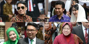 FOTO: Menteri - Seleb, Deretan Tamu Hadir di Resepsi Kahiyang Ayu