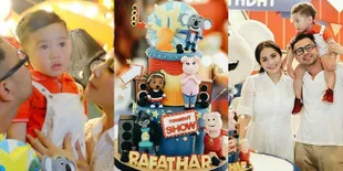FOTO: Meriah, Pesta Ultah Rafathar Yang ke-2 Bertema Film 'SING'!