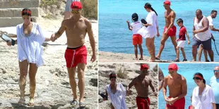 FOTO: Mesra, Georgina Rodriguez Liburan Bareng Keluarga Ronaldo