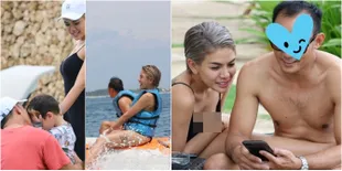 FOTO: Mesra, Nikita Mirzani Liburan Bareng Pacar dan Anak di Bali