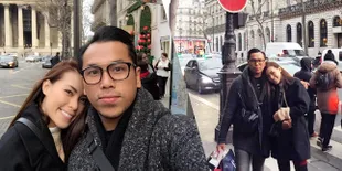 FOTO: Mesra, Sammy Simorangkir & Viviane Nikmati Paris Berdua