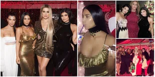 FOTO: Mewah & Meriah, Intip Pesta Natal Keluarga Kardashian