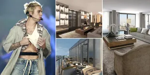 FOTO: Mewahnya Penthouse Ratusan Miliar Justin Bieber, Bikin Iri!