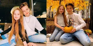 FOTO Mila Maxanets - Pavel Pai, Pasangan Cilik 8 dan 13 Tahun di Ukraina yang Direstui Menikah