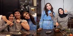 Foto Millen Cyrus Temu Kangen Aurel Hermansyah, Sempat Nempel ke Atta Halilintar - Masak Bareng Bikin Semangka Celup Cokelat
