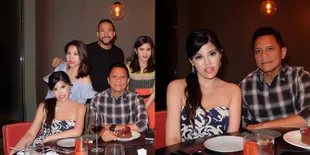 Foto Dita Soedarjo Rayakan Ultah Papa di Phuket, Banyak Makanan