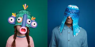 FOTO: Modal Kertas, Seniman Ini Bikin 3D Art Yang Jempolan