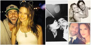 FOTO: Model Victoria's Secret & Pria Pujaan, Hangat Penuh Cinta
