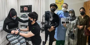 Foto Momen Bahagia Kehamilan Aurel Hermansyah, Atta Halilintar Langsung Takbir Lihat Hasil USG