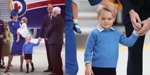FOTO: Momen Cute Pangeran George dan Princess Charlotte di Kanada