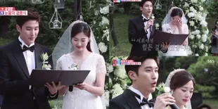 FOTO: Momen Haru Pernikahan Jang Shin Young - Kang Kyung Joon