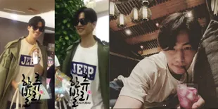 FOTO: Momen Kedatangan Song Jae Rim di Bali, Super Ramah ke Fans