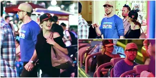 FOTO: Momen Langka Ryan Gosling & Eva Mendes Kencan di Disneyland