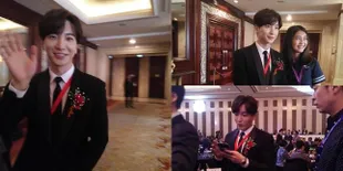 FOTO: Momen Leeteuk Hadiri Acara Bareng Presiden Joko Widodo