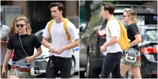 FOTO: Momen Manis Brooklyn Beckham & Chloe Moretz Jalan Bareng
