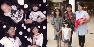 FOTO: Momen Manis Kebersamaan Ussy Sulistiawaty Dengan 4 Putrinya