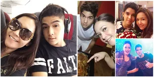 FOTO: Momen Manis Maia Estianty & Al Ghazali Pose Bareng, Hangat