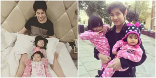 FOTO: Momen Manis Teuku Rassya Bareng 2 Adik Perempuannya, Lucu!
