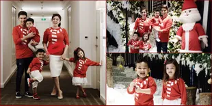 FOTO: Momen Natal Jonathan Frizzy & Keluarga, Pakai Baju Kompakan