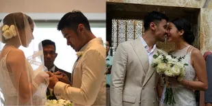 FOTO: Momen Pemberkatan Pernikahan Chicco Jerikho & Putri Marino