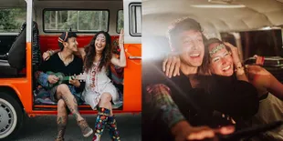 FOTO: Momen Tunangan Dimas Anggara - Nadine Dengan Tema Boho-Chic