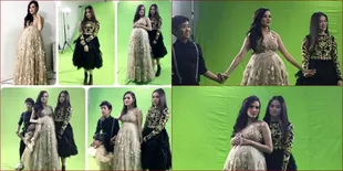 FOTO: Mulai Eksis! Tiara & Daffy Anak Mulan Jameela Ikut Syuting