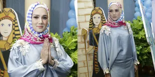 FOTO: Mulan Jameela Makin Mantap Berhijab Sepulang Dari Palestina