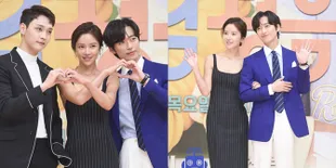 FOTO: Nam Goong Min - Hwang Jung Eun Serasi di Prescon Drama Baru