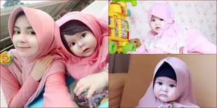 FOTO: Naura, Bayi 1 Tahun Yang Viral Karena Style Hijab Imutnya