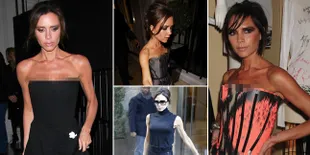 FOTO: Ngeri! Kondisi Tubuh Victoria Beckham Makin Kurus Kering